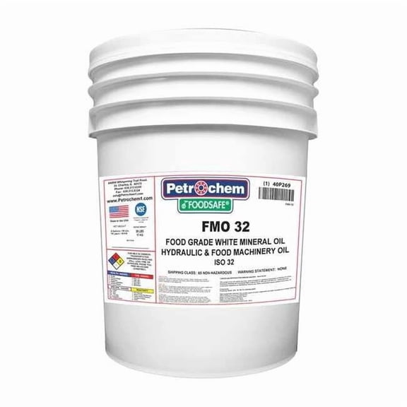 5 gal Pail, Hydraulic Oil, 32 ISO Viscosity, 10W SAE