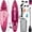 Pink Jungle, variant on SOLAVERO 10'6" Inflatable Stand Up Paddle Board, Ultra-Light SUP Board with Accessories, Anti-Slip EVA Deck for Adults