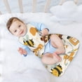 Salouo Cute Bee Honey Jar Hive Bear Print Baby Sleep Sack Wearable