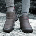 thumbnail image 4 of Women Snow Boots Fur Lined Ankle Boots Warm Winter Shoes Non-slip Hiking Shoes for Women, 4 of 14