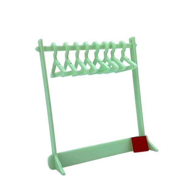jifeng Creative Earring Display Stand Dangle Earring Hanging Organizer Acrylic Earrings Green
