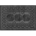thumbnail image 1 of Ahgly Company Indoor Rectangle Persian Gray Traditional Area Rugs, 2' x 4', 1 of 1