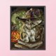 thumbnail image 3 of Hilo de bordar Wdftyju Eco-algodón completo 14CT DIY Cat Cross Stitch Craft, 3 of 9