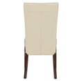 thumbnail image 3 of Milton Bonded Leather Chair, Cream, 3 of 8