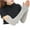 Gray, variant on WREESH Women's Winter Fashion Knitted Warm Half Finger Gloves Open Finger Arm Covers for Comfort and Style Black