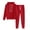 Red 1, variant on cfhntfmh Womens 2 Piece Matching Outfits Lounge Hoodie Sweatsuit Sets Soft Comfy Jogger Sweatpants with Pockets Tracksuit Sets
