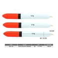 thumbnail image 2 of MYG 1/4pcs 8g fishing float Pencil Float Balsa wood Predatory Fish Pike Float, 2 of 5
