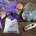 thumbnail image 3 of 20 Lavender Sachets with Drawstring, Scented Lavender Sachets Lavender Sachet Bags Empty Sachet Bags Ramie Cotton Bags Scented Lavender Sachet Bags for Wedding, 3 of 5