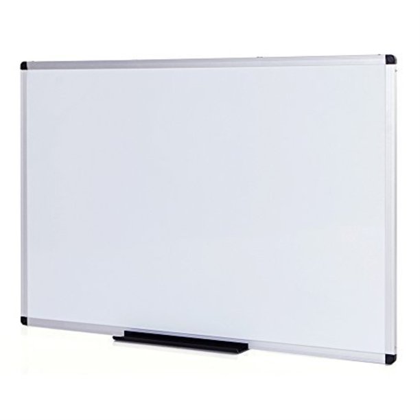 vizpro dry erase board/whiteboard, 36 x 24 inches, wall