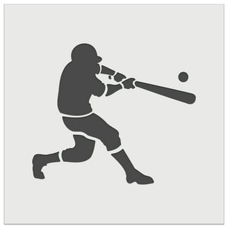 Baseball Cookie Stencil - Reusable 3.5" Craft Template For Baking & DIY Projects