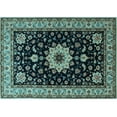 thumbnail image 1 of Ahgly Company Indoor Rectangle Persian Light Blue Traditional Area Rugs, 8' x 10', 1 of 4