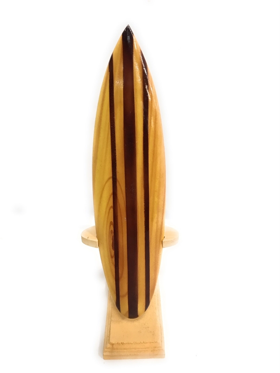 Classic Surfboard Natural w/ Vertical Stand 8" - Trophy - Walmart.com