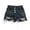 Black, variant on Girls Denim Shorts with Pockets Summer Korean Style Raw Hem Distressed Casual Jean Shorts Black 5 Years-6 Years