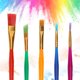 thumbnail image 3 of Juego de pintura artística, paleta de pintura plástica, suministros de herramientas de bricolaje para dibujo de jardín de infantes para niños, 3 of 8
