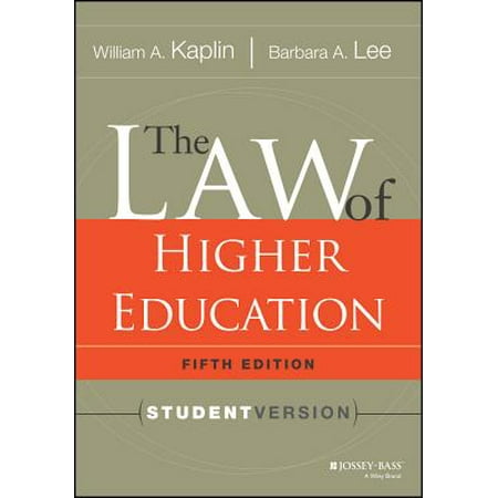 The Law of Higher Education, 5th Edition : Student