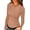 VG 01 Orange, variant on Anygrew Women Long Sleeve Top Casual Basic Slim Knit Ribbed T Shirt