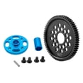 thumbnail image 2 of Metal RC Gears RC Conjunto de engranajes de alta velocidad Pieza de actualización, Reemplazo RC para TT02 54500, RC Crawler 1:10 RC Car DIY Modificado 66T, 2 of 10