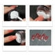 thumbnail image 4 of Estampador de uñas transparente con raspador, sello de silicona para manicura francesa, juego de herramientas de estampado artístico para uñas, 2 piezas, 4 of 4