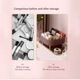 thumbnail image 4 of Fiudx Organizador de Maquillaje, Vitrina Compacta de Escritorio para El Cuidado de La Piel, 4 Compartimentos para Cosméticos, Divisores Extraíbles, Ideal para Encimeras de Baño y Tocador, Diseño Eleg, 4 of 6