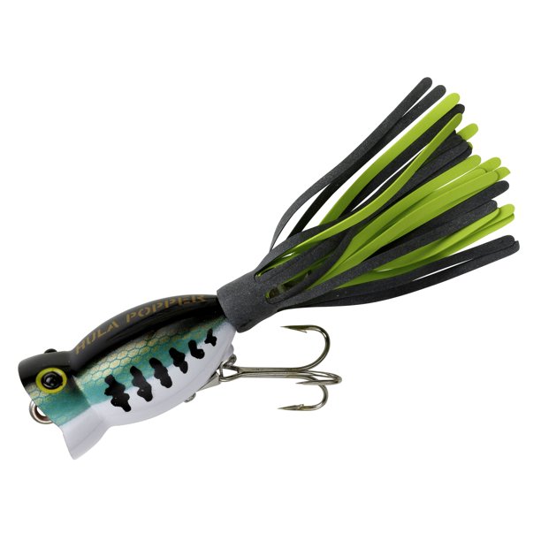 Arbogast Hula Popper Topwater Bait 1 3/4" Bass 1/4 oz.