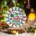 thumbnail image 1 of Fiudx Liquidación de ofertas flash 2024 Regalos navideños colgantes para familiares y compañeros Decoración redonda para árbol de Navidad, 1 of 7