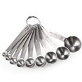 thumbnail image 1 of Juego de cucharas medidoras U-Taste de acero inoxidable 18/8, 9 piezas, 1 of 8