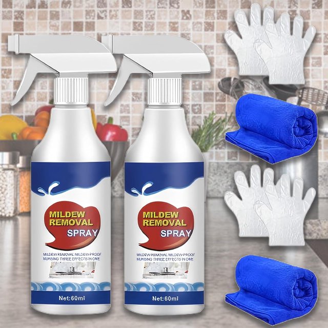 Curewayus Cleaner Foam, Bathroom Descaler Foam Cleaner, Stubborn Stains Cleaner, All Purpose Bubble Cleaner Foam Spray, Multipurpose Foam Cleaner, Curewayus Kitchen Cleaner Spray (1, 2PCS)
