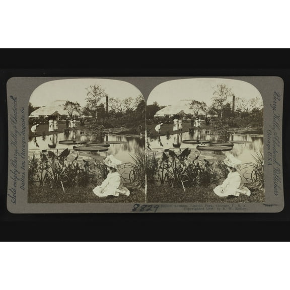 Print: Before Autumn, Lincoln Park, Chicago, U.S.A., 1908