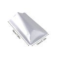 thumbnail image 2 of Cateissary 100 Uds bolsa de vacío de papel de aluminio con parte abierta bolsas de sellado de carne cocida para alimentos bolsas de embalaje Almacenamiento y organización del hogar 13*18cm, 2 of 6
