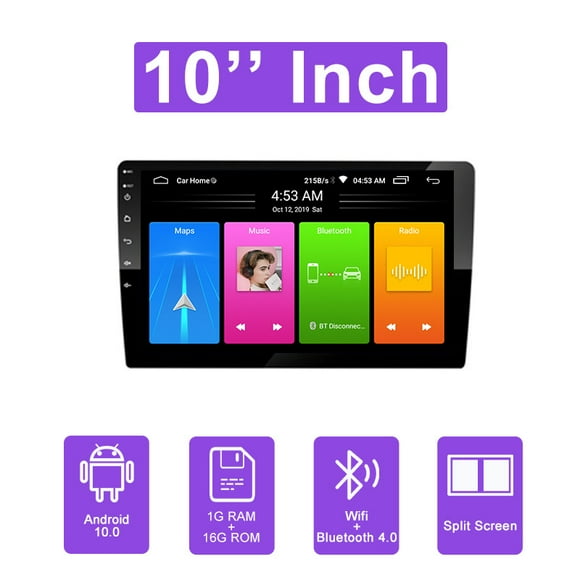 GPS navigation car navigator Android large screen car DVD player