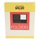 thumbnail image 1 of Carpeta School Smart de 2 bolsillos con cierres, color negro, paquete de 25, 1 of 5