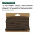 thumbnail image 3 of Uxcell 1/4 Inch Double Fold Bias Tape for Sewing,Seaming Quilting Hemming Binding Crafts (Brown 12 Yards), 3 of 7