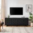 thumbnail image 6 of Knox 71 Inch TV Stand in Black, 6 of 10