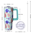 thumbnail image 2 of 30oz Halloween Tumbler with Handle, Witch Hat | Print | Halloween Gifts for Women & Men | with Lids and Straws | Stainless Steel Insulated | Water Bottle Travel Mug, 2 of 5
