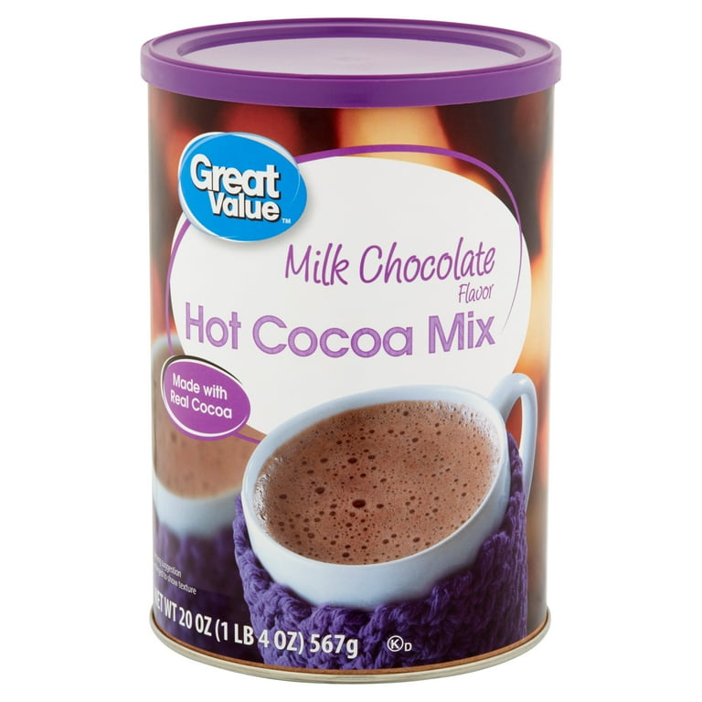 Great Value Milk Chocolate Hot Cocoa Mix 20 oz