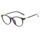 thumbnail image 1 of Gafas sin receta negras cuadradas unisex elegantes, 1 of 3