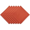 thumbnail image 1 of DII Solid Napkin Set Collection, 20x20, Pumpkin Spice, 6 Piece, 1 of 8