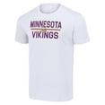 thumbnail image 2 of Men's Starter White Minnesota Vikings Team Mesh Print Graphic T-Shirt, 2 of 3