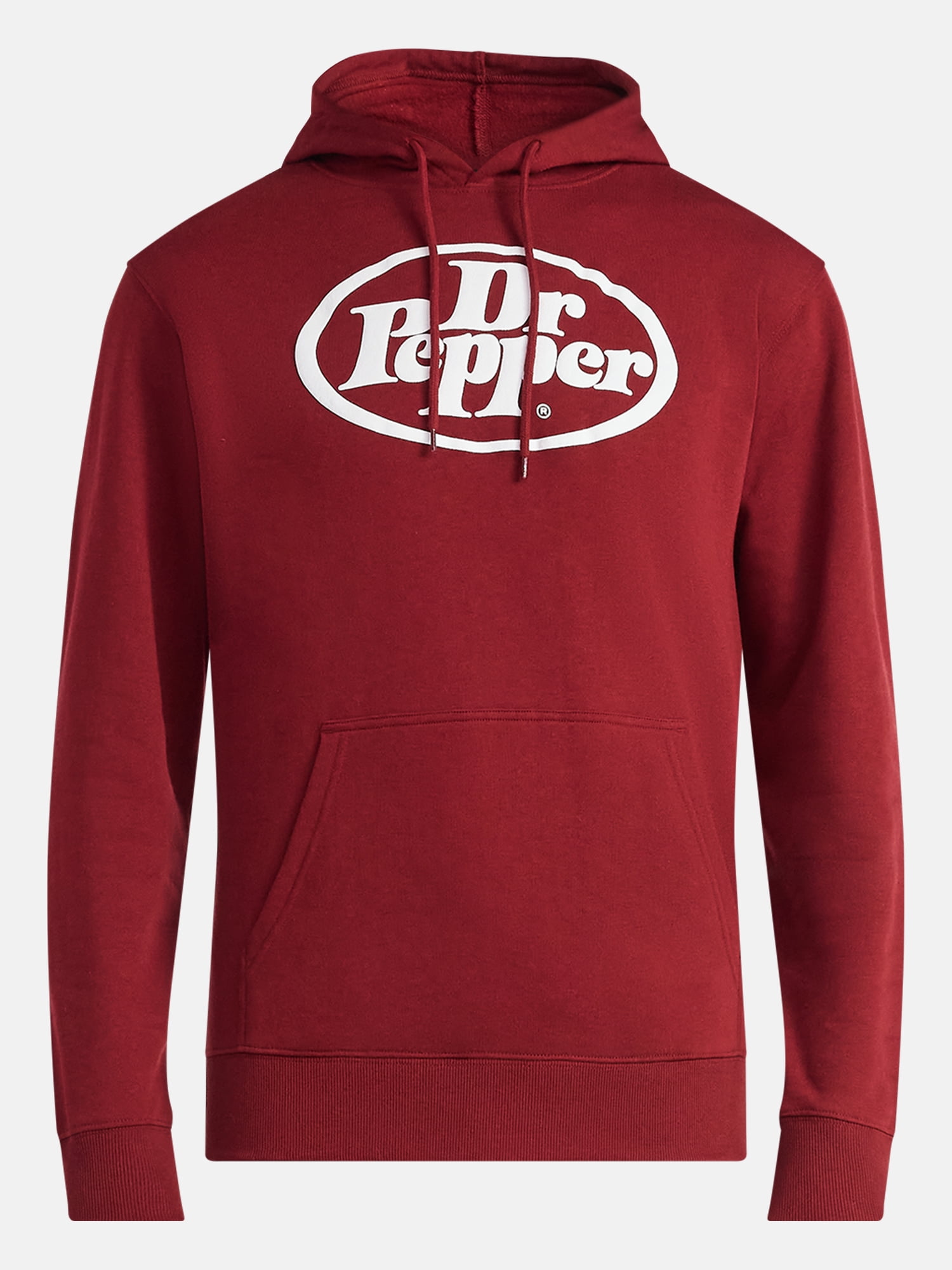 Dr. Pepper Men's and Big Men's Front Back Graphic Hoodie, Sizes XS-3XL
