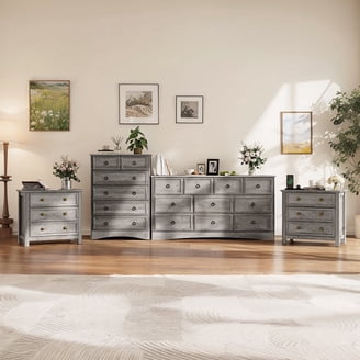 metal dresser set GrandView Combo Dresser
