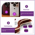 thumbnail image 2 of WRISTBIQUE Effect Caps Guitar Knobs Purple 6Pcs 1In Square Plastic, 2 of 11