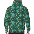 thumbnail image 7 of Fotbe Men's Hoodie with Pineapple And Cactus Pattern - Kangaroo Pocket Pullover Hooded Sweatshirt, Perfect for Daily Wear, Travel, and Home-4X-Large, 7 of 7