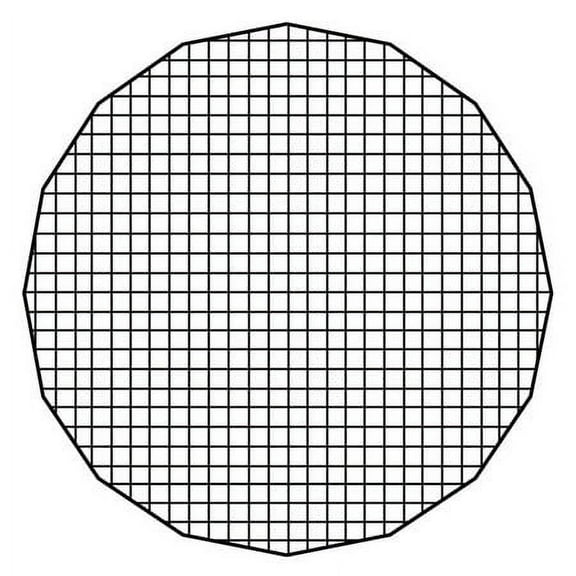 Fotodiox Pro 48" Eggcrate Grid for Deep EZ-Pro Parabolic Softboxes - Fits 48 inch Deep EZ-Pro Parabolic Softbox - 50 Degree Grid (2x2x1.5" Openings)