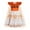 A03643-Orange, variant on Benylion Girls Moana Costume Princess Dress Pajamas Nightgowns for Toddler Kids Sleepwear Flutter Short Sleeves Nightie Dress Outfit Outfit 5-6 Years