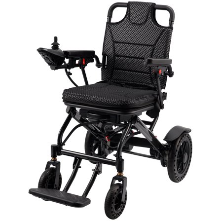 Electric Wheelchairs for Adults, Lightweight Wheelchair Foldabele Power Wheelchairs, Motorized Mobility Scooters for Seniors, Travel Size