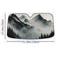 thumbnail image 6 of Awypu Mountain Range Sunshade for Car Windshield - Funny Windshield Sun Shade for Vehicle SUV Truck Protector 51.18*27.59 in, 6 of 7
