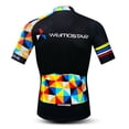 thumbnail image 4 of Maillot de ciclismo para hombre Maillot de ciclismo de manga corta para carretera, montaña, MTB Maillot Ciclismo Racing Tops camisetas chaqueta de ciclismo ropa, 4 of 5