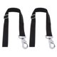 thumbnail image 1 of Perchero resistente para ropa con cordón para inodoro, color negro, 2 unidades, 1 of 6