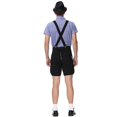 thumbnail image 5 of Disfraz de Oktoberfest de lujo para hombre, pantalones de cuero bávaros, camisa a cuadros, Festival de la cerveza, Cosplay, vestido de fiesta elegante, Carnaval y Halloween, 5 of 5