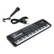thumbnail image 2 of Teclado electrónico de 61 teclas con micrófono material didáctico práctico teclado Piano multifuncional para escenario niñas niños adultos CUTICAT teclado piano, 2 of 8